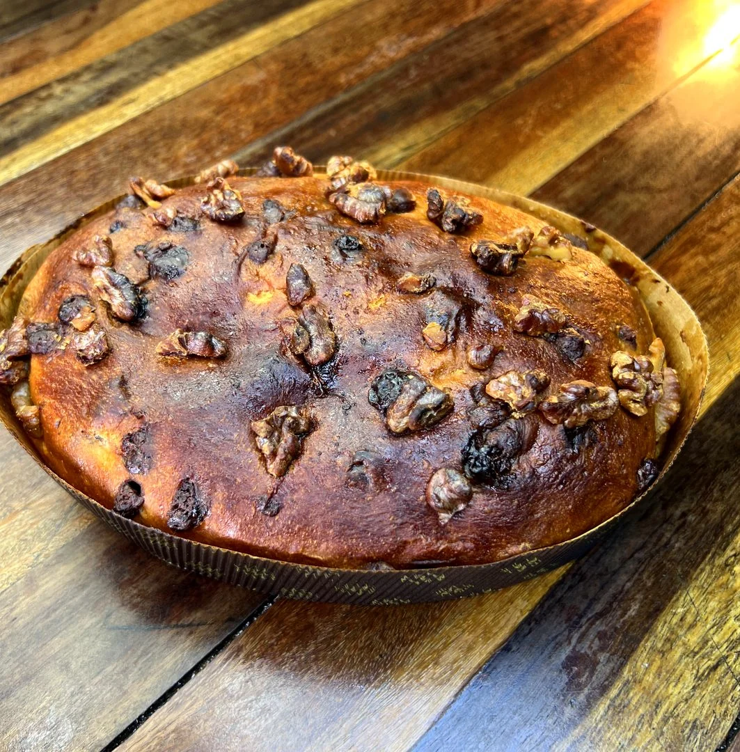 Bolo de Chocolate com Castanhas