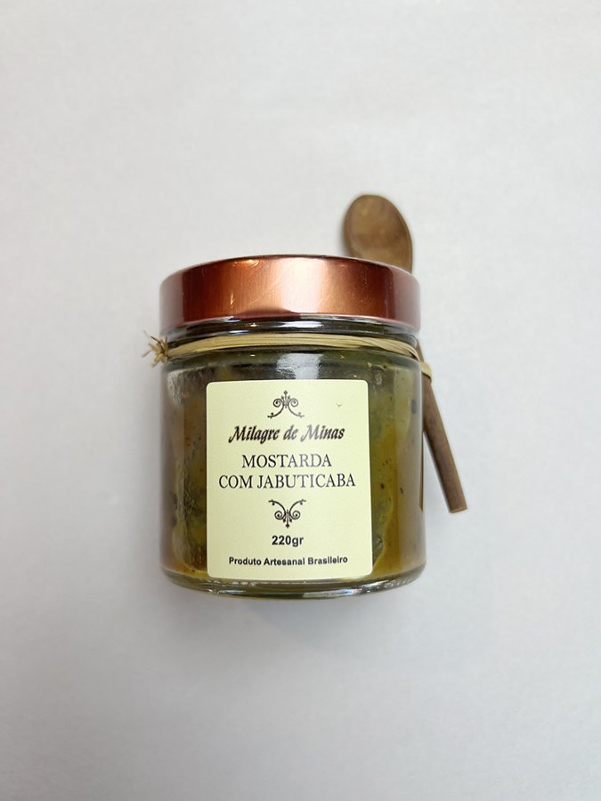 Mostarda com Jabuticaba Artesanal