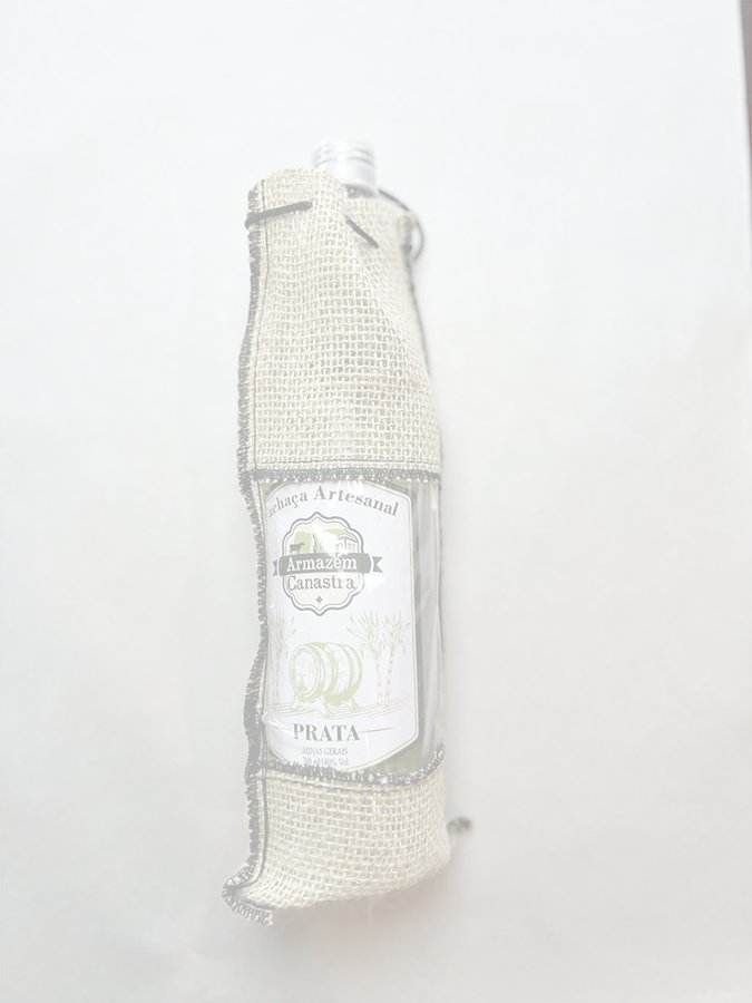 Cachaça Prata na Embalagem