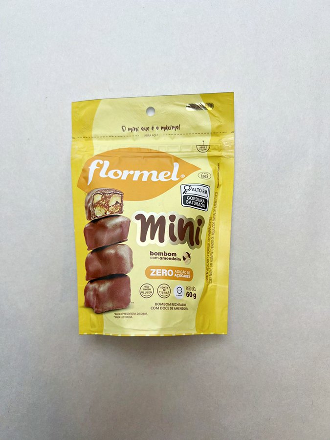 Mini Pão de Mel Flormel Chocolate