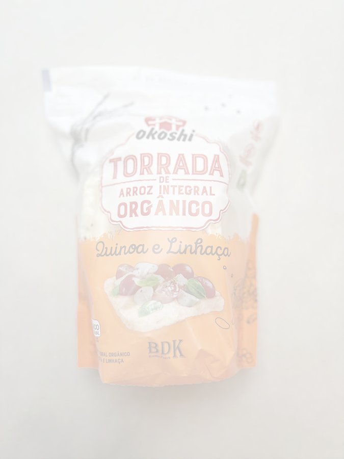 Torrada de Arroz Integral Quinoa e Linhaça
