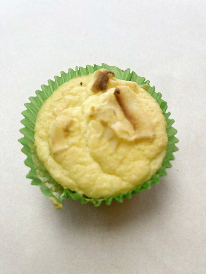 Muffin de Baunilha com Nozes