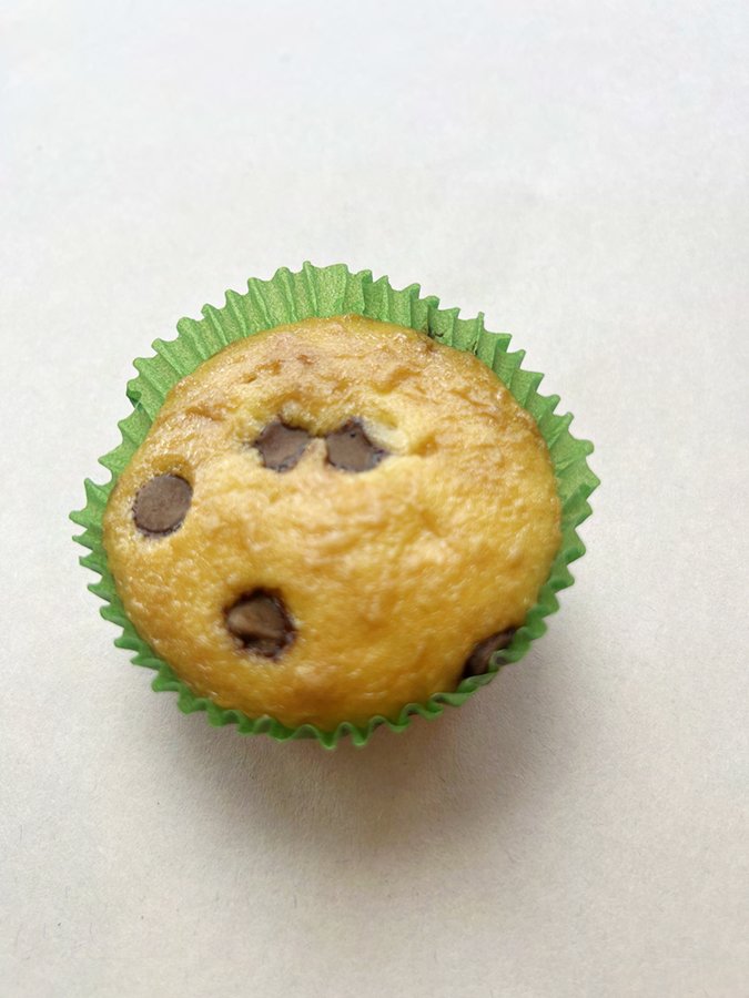 Muffin com Gotas de Chocolate